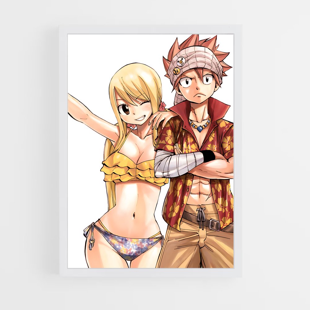 ap-fairy tail-10 cadre Blanc
