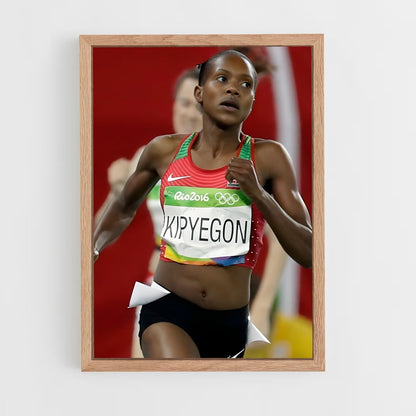ap-faith kipyegon-1 cadre Bois clair