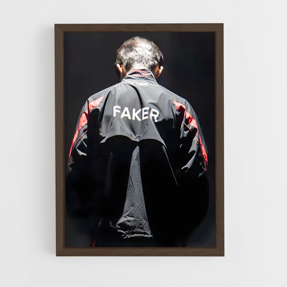 ap-faker-1 cadre Bois foncé