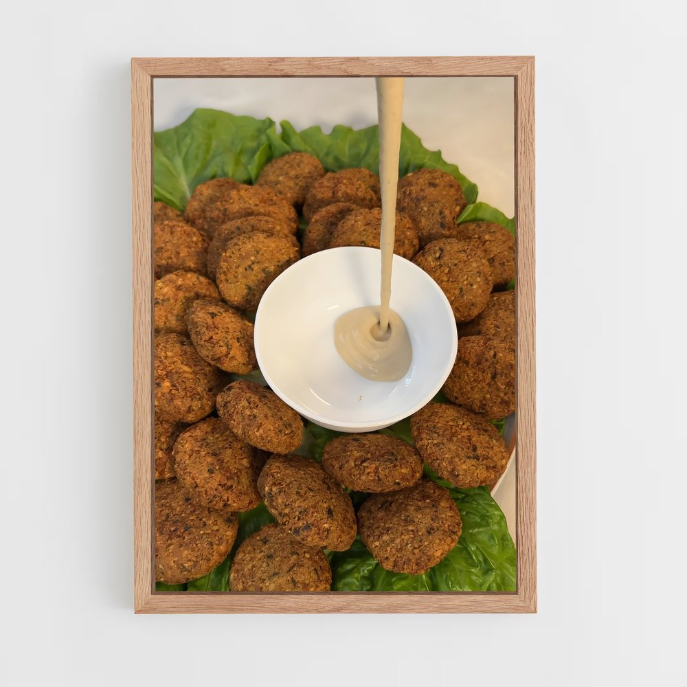 ap-falafel-3 cadre Bois clair