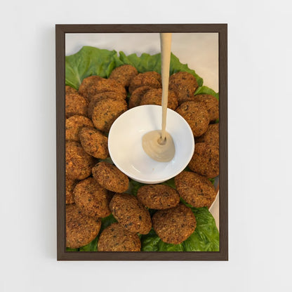 ap-falafel-3 cadre Bois foncé