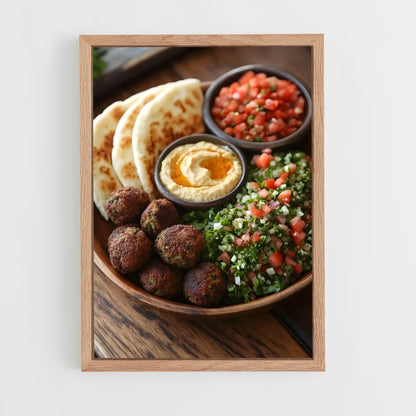 ap-falafel-5 cadre Bois clair