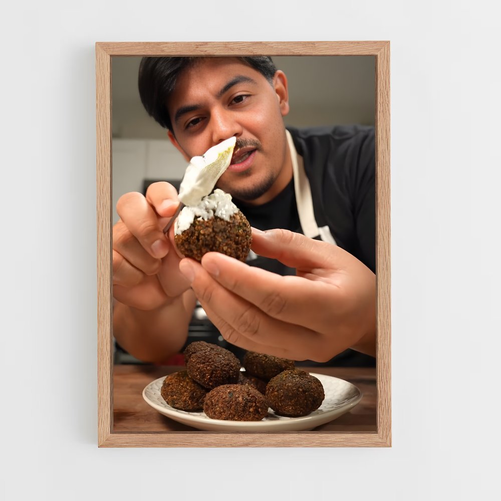 ap-falafel-6 cadre Bois clair