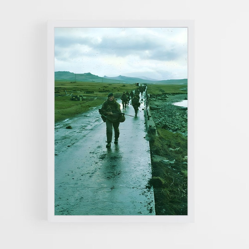 ap-falklands war-3 cadre Blanc