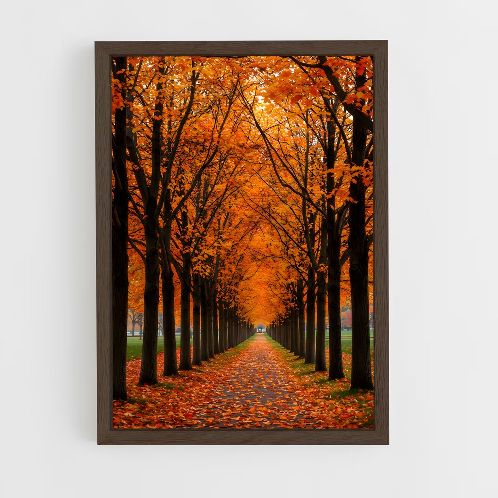 ap-fall colors-5 cadre Bois foncé