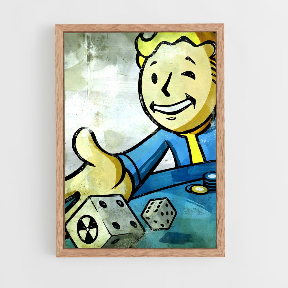 ap-fallout-6 cadre Bois clair