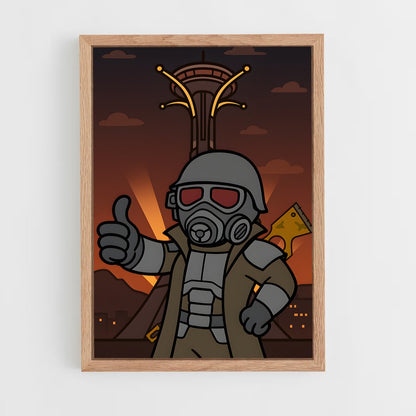 ap-fallout-7 cadre Bois clair