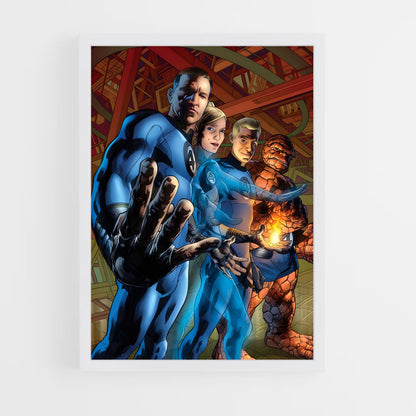 ap-fantastic four-1 cadre Blanc