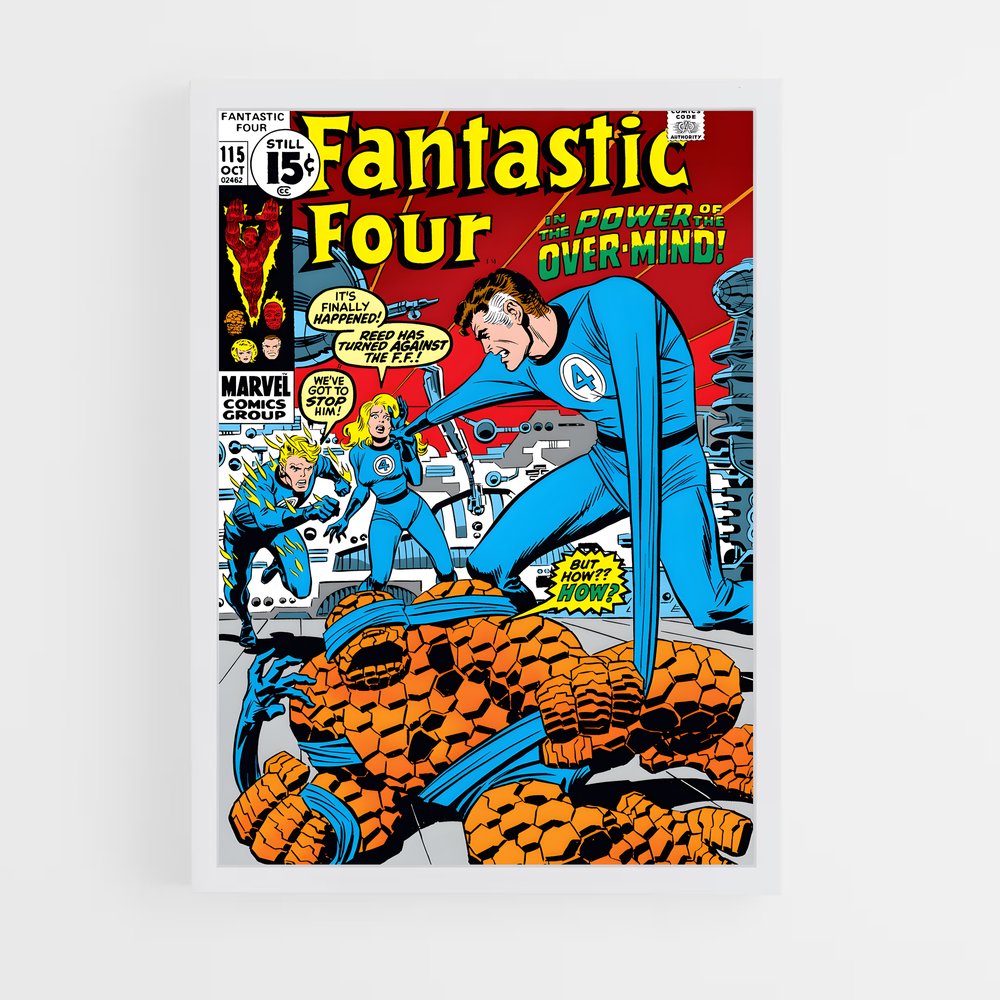 ap-fantastic four-2 cadre Blanc