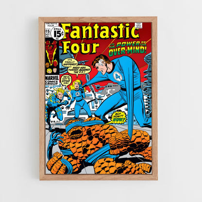 ap-fantastic four-2 cadre Bois clair