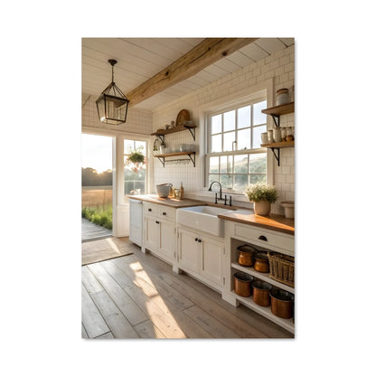 Poster Cuisine Rustique