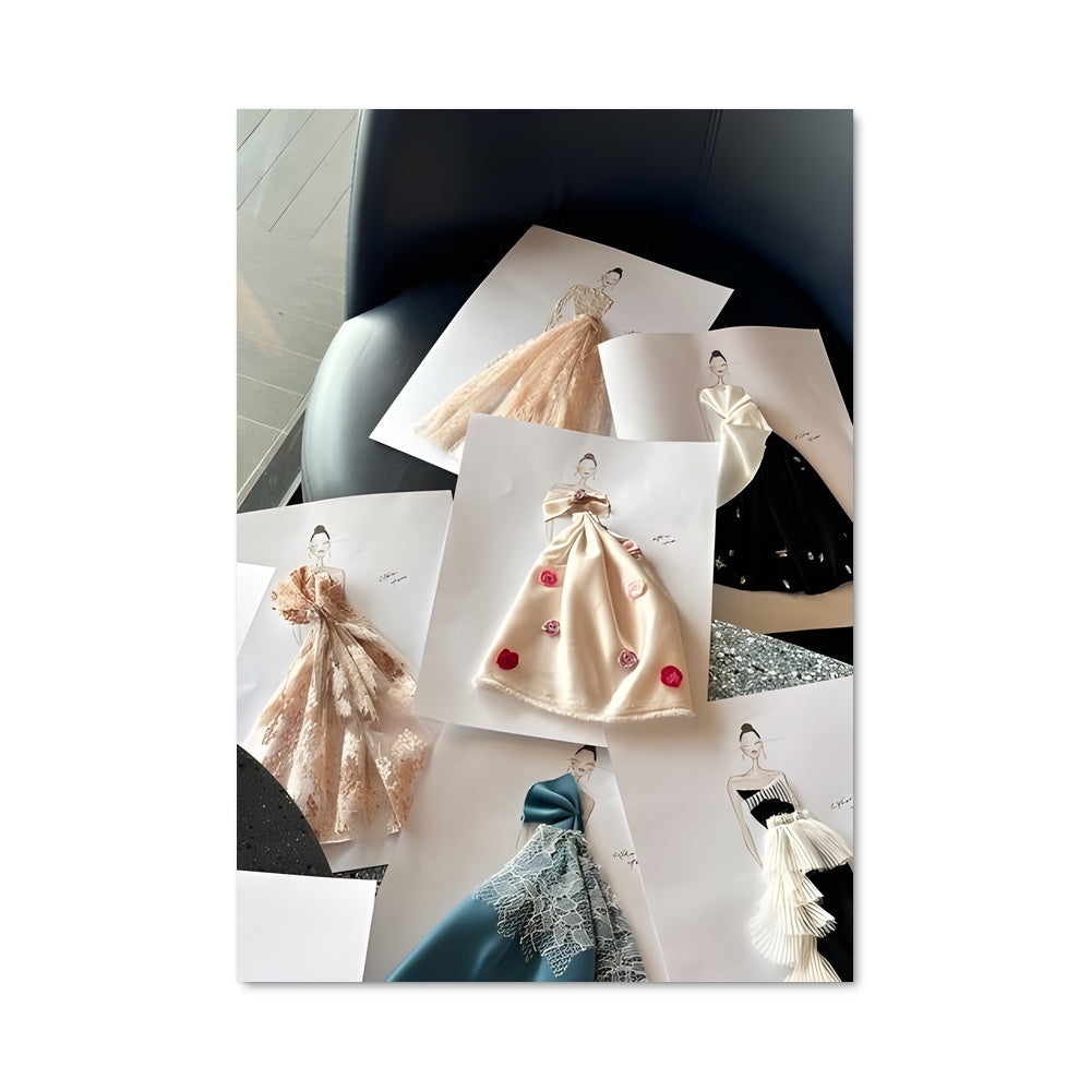 Poster Paper Dolls Couture