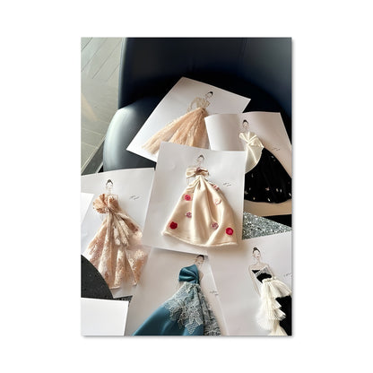 Poster Paper Dolls Couture