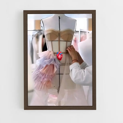 ap-fashion designer-6 cadre Bois foncé