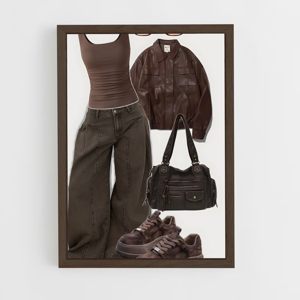 ap-fashion styles-1 cadre Bois foncé