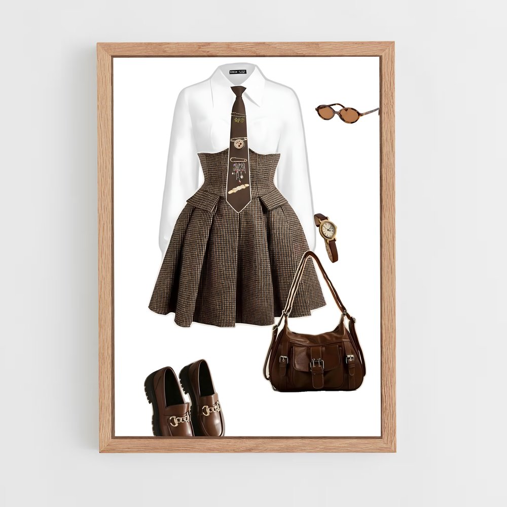 ap-fashion styles-6 cadre Bois clair