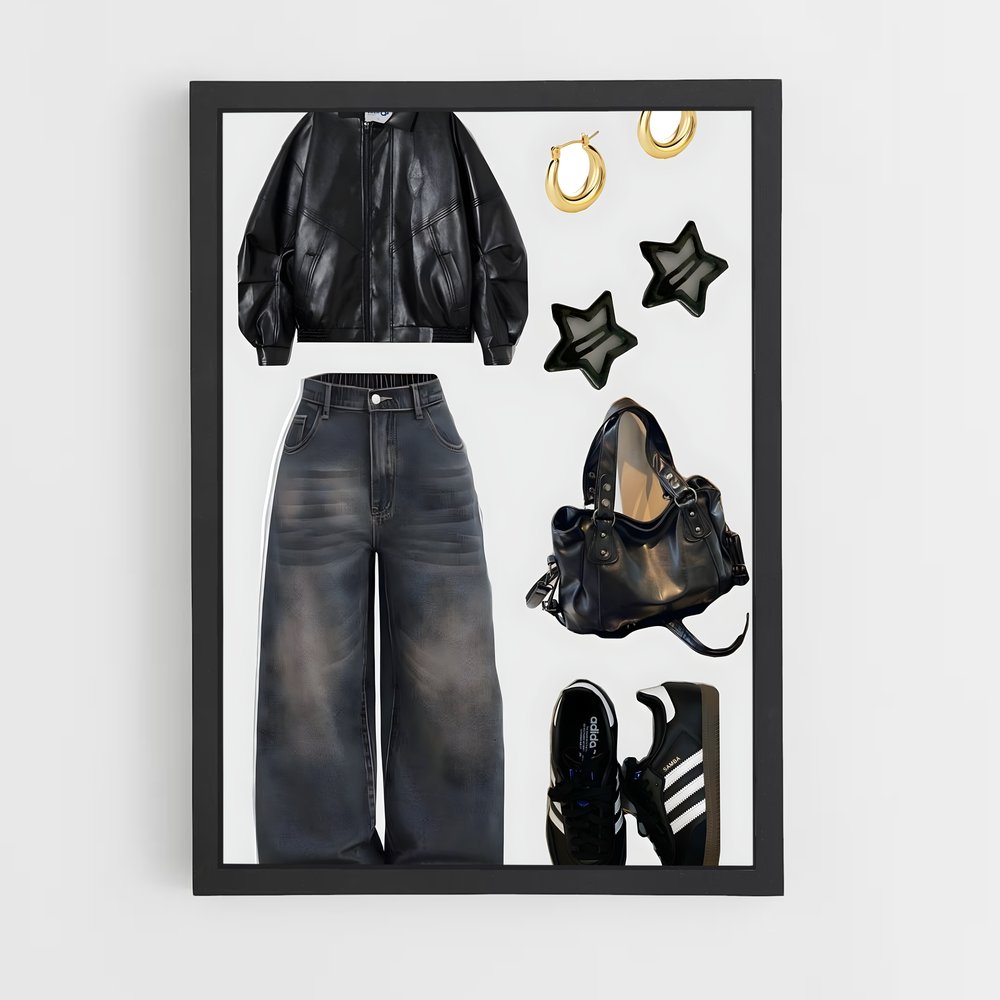 ap-fashion styles-8 cadre Noir