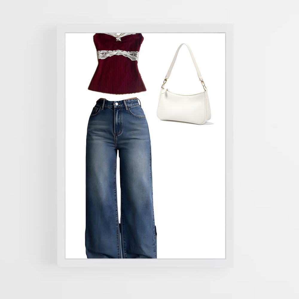 ap-fashion styles-9 cadre Blanc
