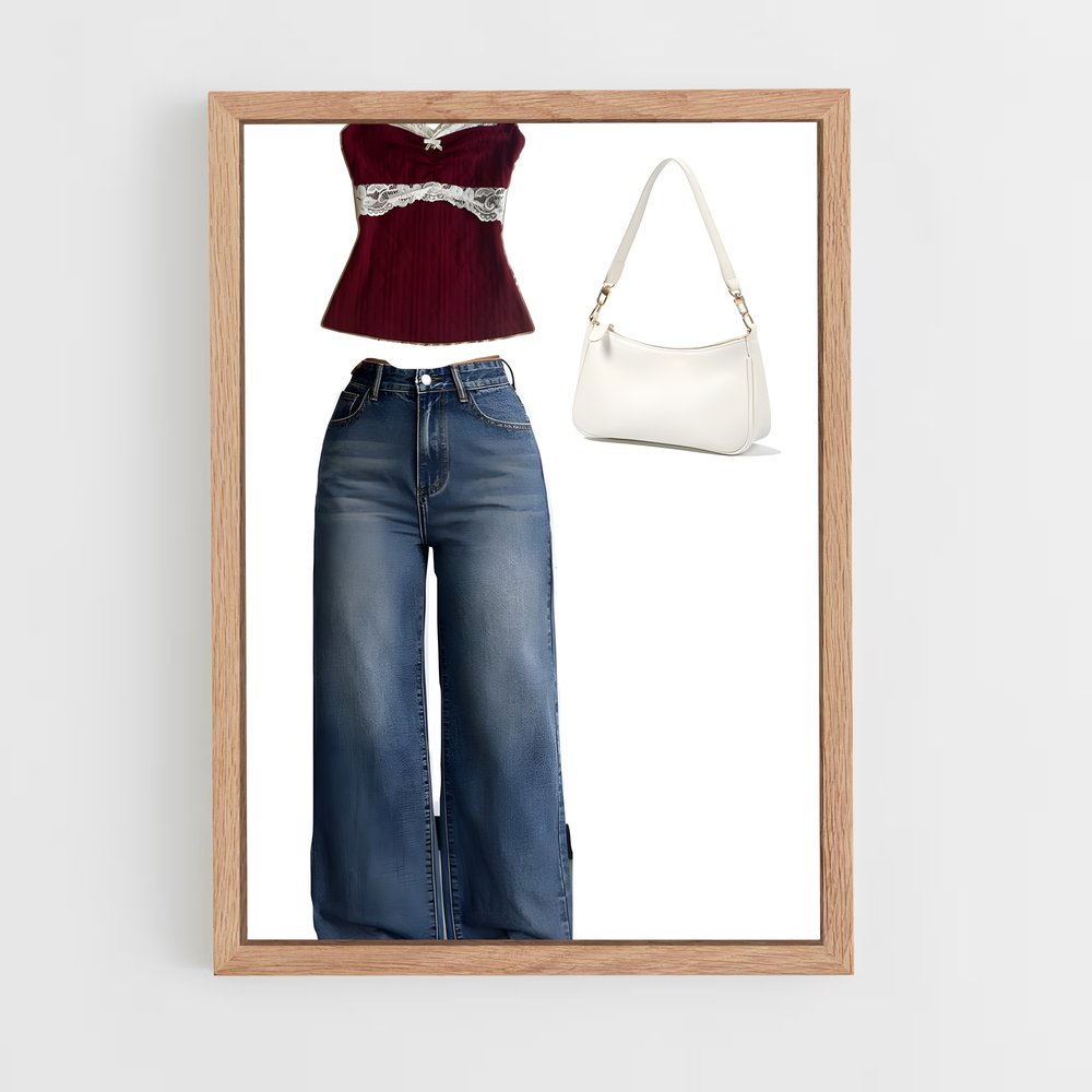 ap-fashion styles-9 cadre Bois clair