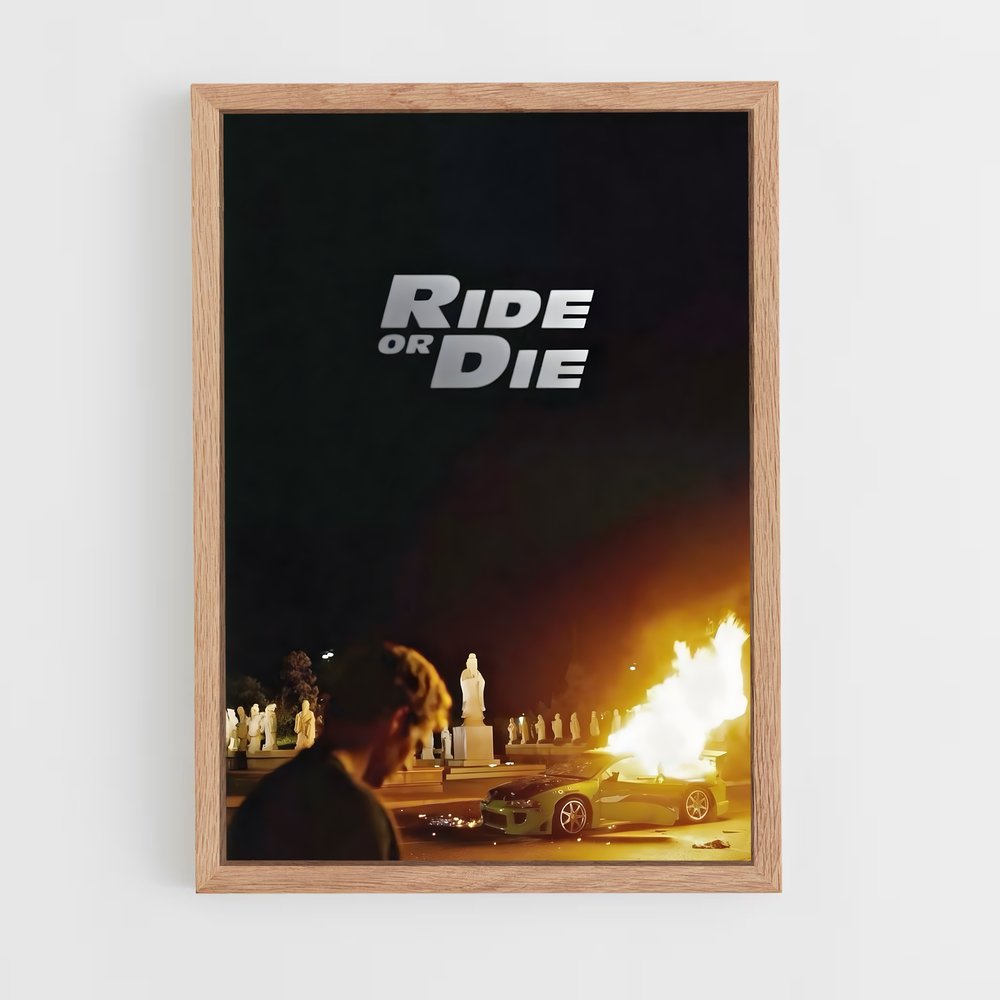 ap-fast and furious-11 cadre Bois clair