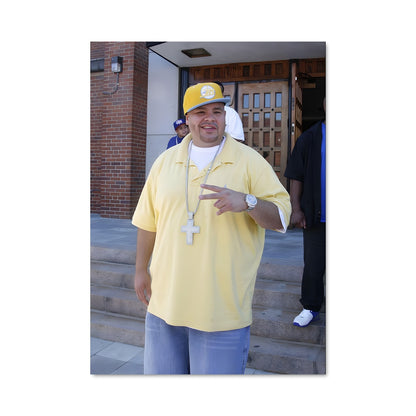 Poster Fat Joe en Jaune
