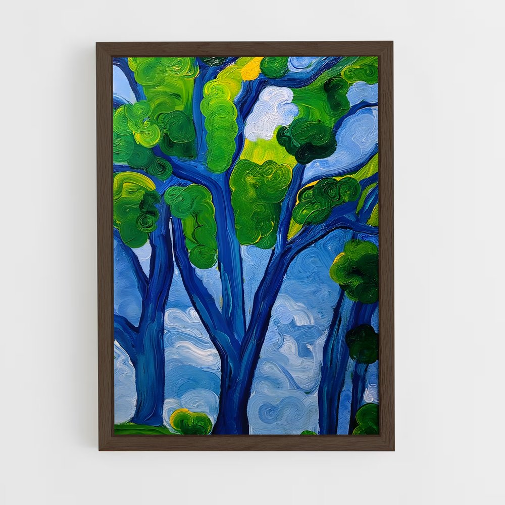 ap-fauvism-1 cadre Bois foncé