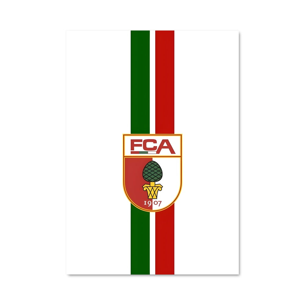 Poster FC Augsburg Emblem