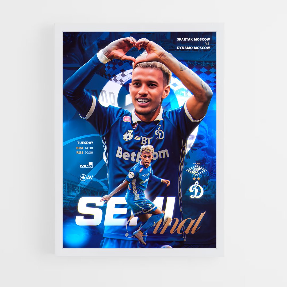ap-fc dynamo moscow-4 cadre Blanc