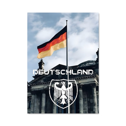 Poster Flamme Allemande
