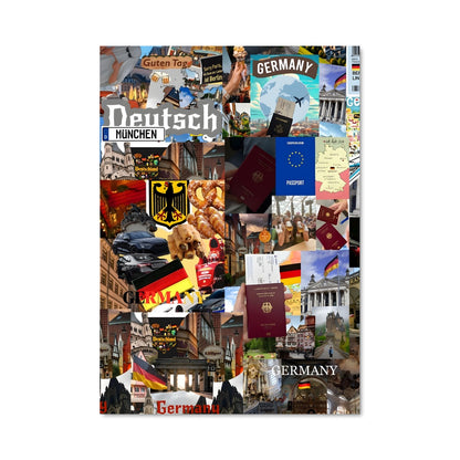 Poster Berlin Collage