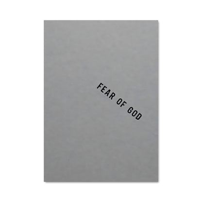 Poster Fear of god 21753