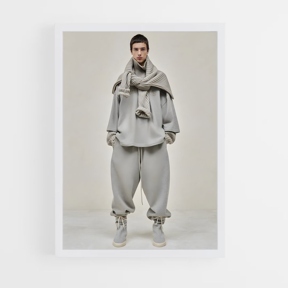 ap-fear of god-1 cadre Blanc