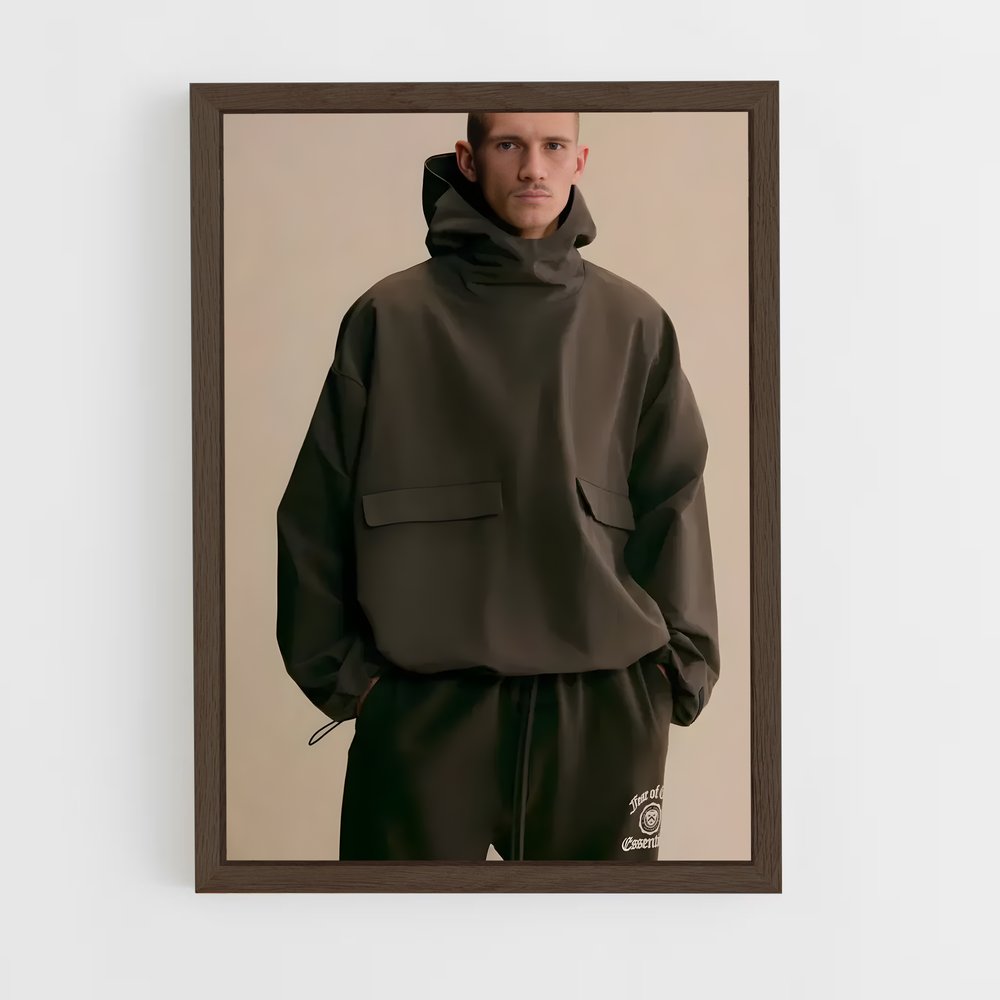 ap-fear of god-4 cadre Bois foncé