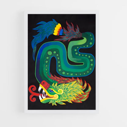 ap-feathered serpent-4 cadre Blanc