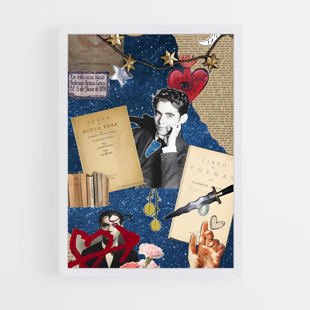 ap-federico garcia lorca-3 cadre Blanc