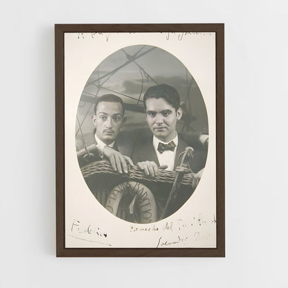 ap-federico garcia lorca-4 cadre Bois foncé