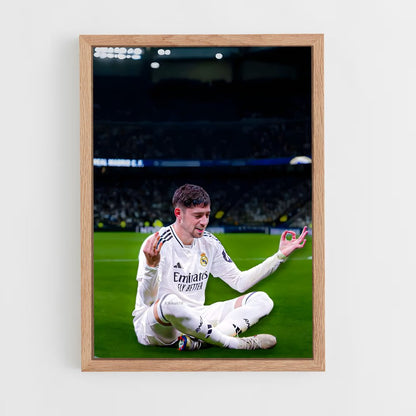 ap-federico valverde-8 cadre Bois clair