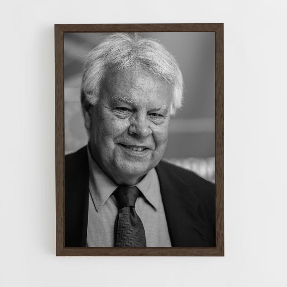 ap-felipe gonzalez-1 cadre Bois foncé