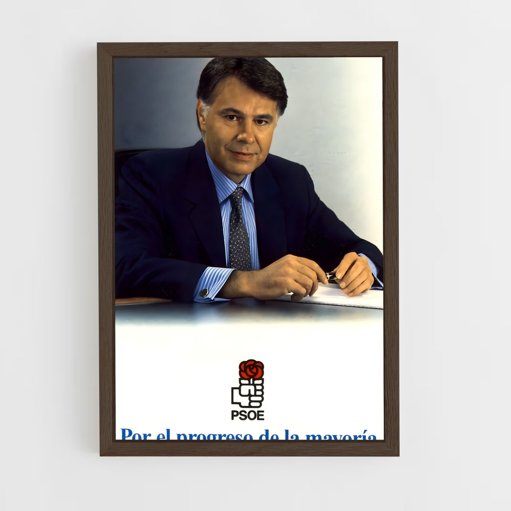 ap-felipe gonzalez-2 cadre Bois foncé