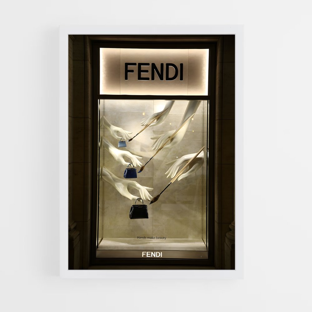 ap-fendi-4 cadre Blanc