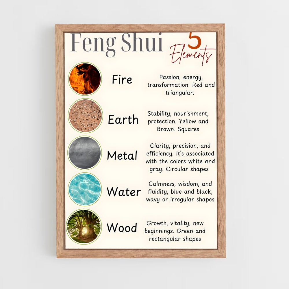 ap-feng shui-1 cadre Bois clair