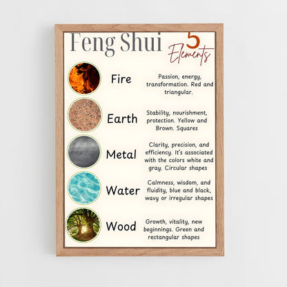 ap-feng shui-1 cadre Bois clair