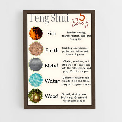 ap-feng shui-1 cadre Bois foncé