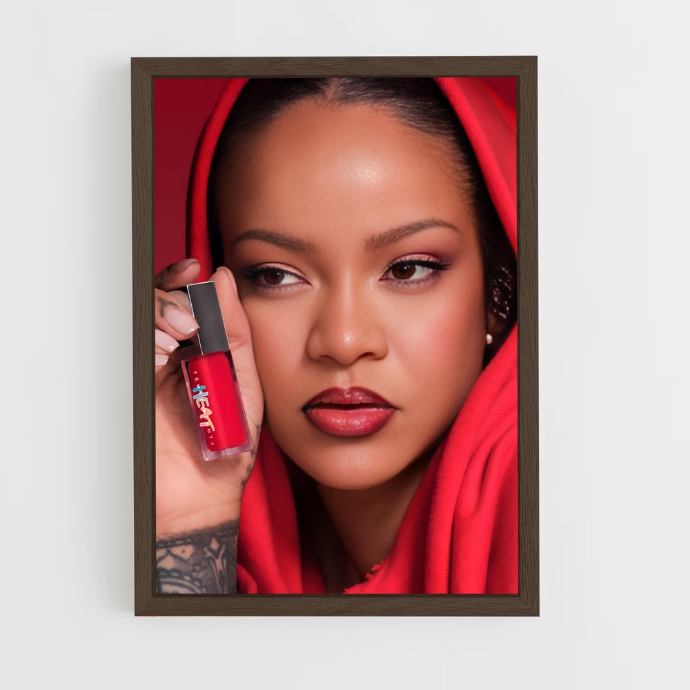 ap-fenty beauty-1 cadre Bois foncé
