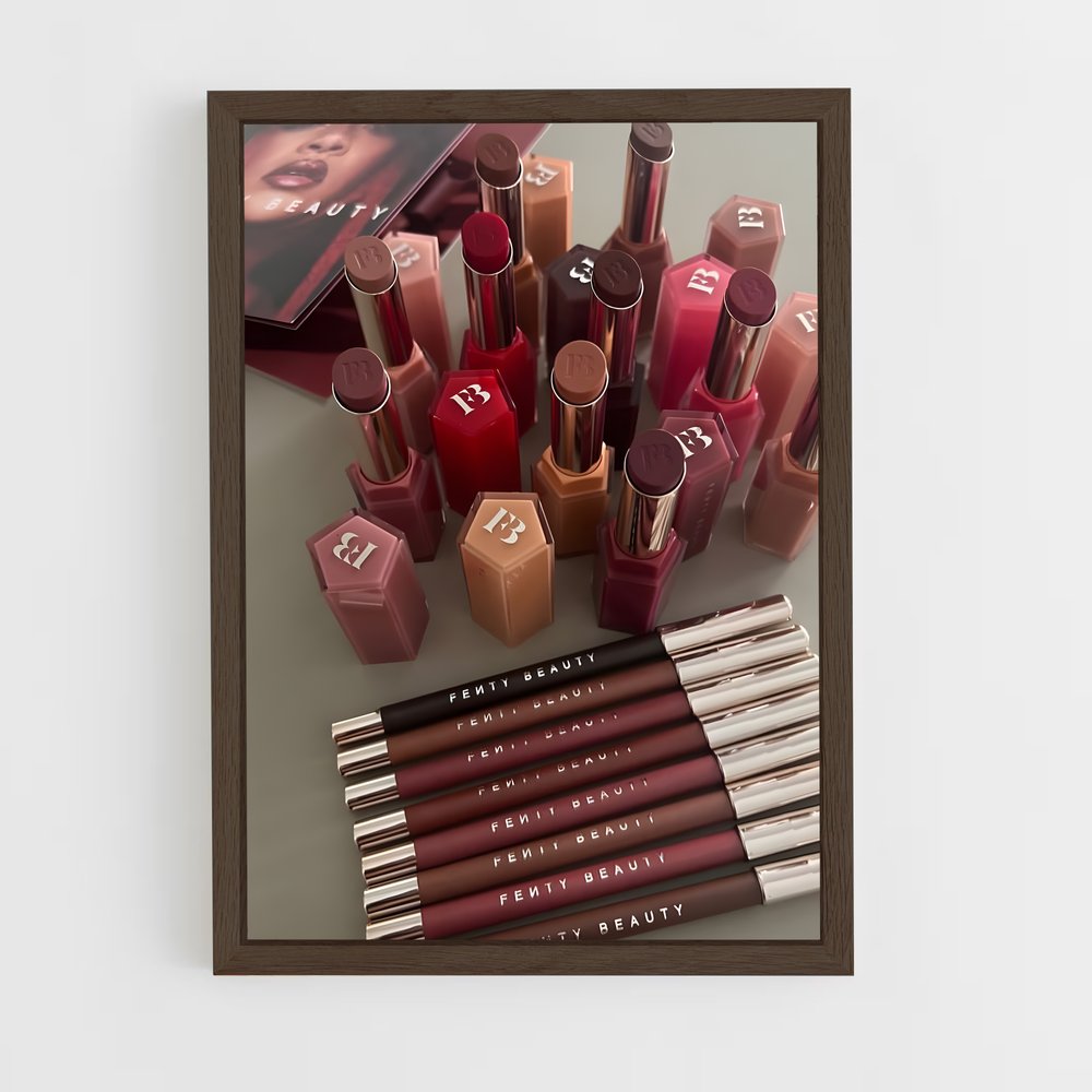 ap-fenty beauty-2 cadre Bois foncé