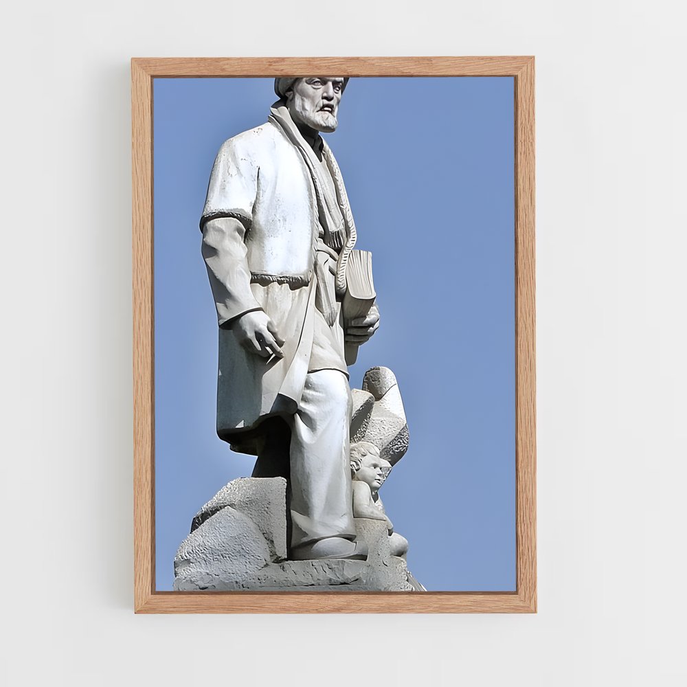 ap-ferdowsi-8 cadre Bois clair