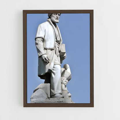 ap-ferdowsi-8 cadre Bois foncé