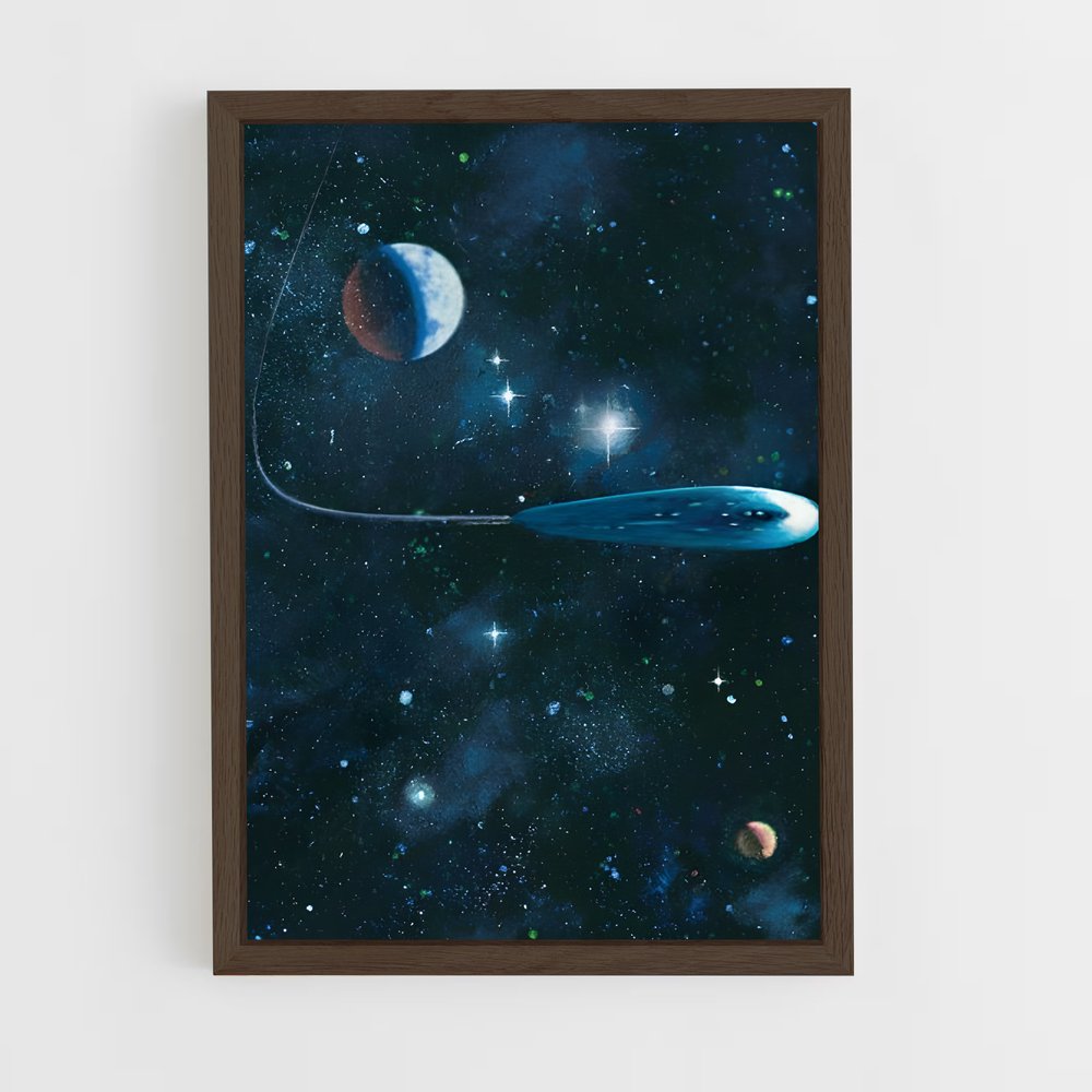 ap-fermi paradox-1 cadre Bois foncé