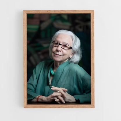 ap-fernanda montenegro-4 cadre Bois clair