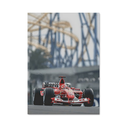 Poster Ferrari f2004 77453